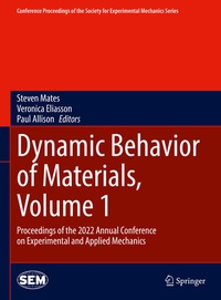 Enlarge image Cover: Dynamic Behavior of Materials, Volume 1 - Springer