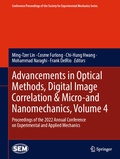 Cover: Advancements in Optical Methods, Digital Image Correlation & Micro-and Nanomechanics, Volume 4 - Springer