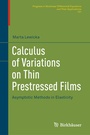 Cover: Calculus of Variations on Thin Prestressed Films - Birkhäuser