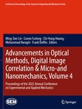 Cover: Advancements in Optical Methods, Digital Image Correlation & Micro-and Nanomechanics, Volume 4 - Springer