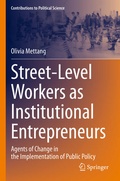 Bild: Street-Level Workers as Institutional Entrepreneurs - Springer