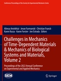 Cover: Challenges in Mechanics of Time-Dependent Materials & Mechanics of Biological Systems and Materials, Volume 2 - Springer