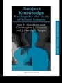 Cover: Subject Knowledge - Routledge