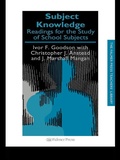 Cover: Subject Knowledge - Routledge