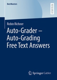 Abbildung von: Auto-Grader - Auto-Grading Free Text Answers - Springer Gabler