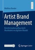Cover: Artist Brand Management - Springer Gabler