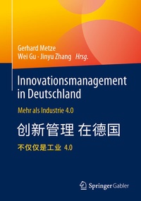 Abbildung von: Innovationsmanagement in Deutschland / ???????? - Springer Gabler