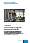 Cover: Unterrichtsplanung unter die Lupe genommen - Verlag Julius Klinkhardt