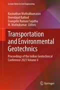 Cover: Transportation and Environmental Geotechnics - Springer