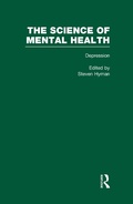 Cover: Depression - Routledge
