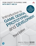 Cover: Introduction to Game Design, Prototyping, and Development - Addison Wesley