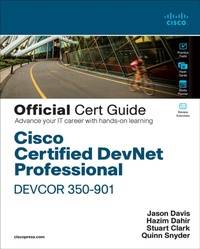 Abbildung von: Cisco Certified DevNet Professional DEVCOR 350-901 Official Cert Guide - Cisco Press