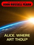 Cover: Alice, Where Art Thou? - Wildside Press