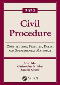 Enlarge image Cover: Civil Procedure - Aspen Publishing