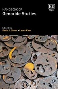 Cover: Handbook of Genocide Studies - Edward Elgar Publishing