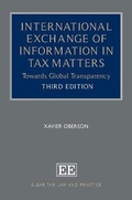 Cover: International Exchange of Information in Tax Matters - Edward Elgar Publishing