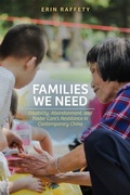 Cover: Families We Need - Rutgers University Press