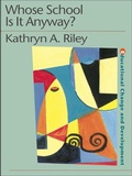 Cover: Whose School is it Anyway? - Routledge