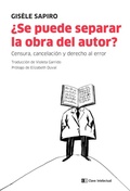 Cover: &iquest;Se puede separar la obra del autor? : censura, cancelaci&oacute;n y derecho al error - Clave Intelectual