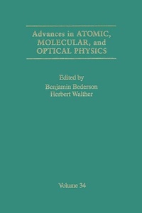 Enlarge image Cover: Advances in Atomic, Molecular, and Optical Physics - Academic Press