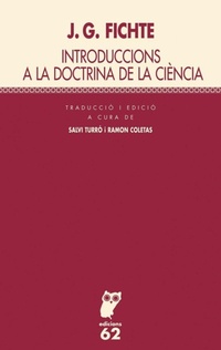 Abbildung von: Introduccions a la doctrina de la ciència - Edicions 62