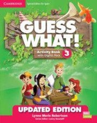 Enlarge image Cover: Guess What! Level 3 Activity Book with Digital Pack and Home Booklet Special Edition for Spain Updated - Cambridge University Press