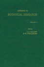 Cover: Advances in Botanical Research - Academic Press