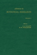 Cover: Advances in Botanical Research - Academic Press