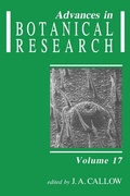 Cover: Advances in Botanical Research - Academic Press
