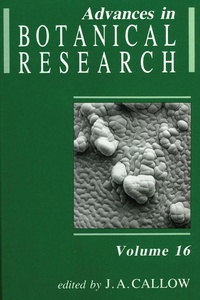 Enlarge image Cover: Advances in Botanical Research - Academic Press