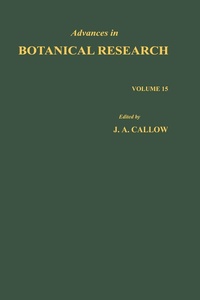 Enlarge image Cover: Advances in Botanical Research - Academic Press