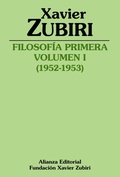 Cover: Filosof&iacute;a primera, 1952-1953, I - Alianza Editorial
