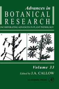 Enlarge image Cover: Advances in Botanical Research: Volume 33 - Academic Press