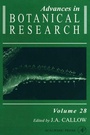 Cover: Advances in Botanical Research - Academic Press