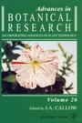 Cover: Advances in Botanical Research - Academic Press