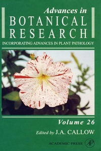 Enlarge image Cover: Advances in Botanical Research - Academic Press