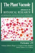 Cover: The Plant Vacuole - Academic Press