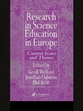 Cover: Research in science education in Europe - Routledge