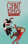 Cover: Giant days extra credits - Fandogamia Editorial, C.B.