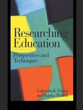 Cover: Researching Education - Routledge