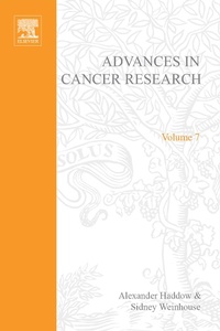Enlarge image Cover: Advances in Cancer Research - Academic Press