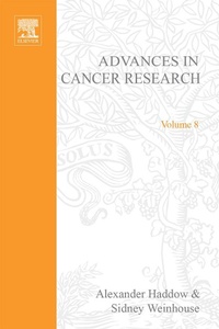 Enlarge image Cover: Advances in Cancer Research - Academic Press