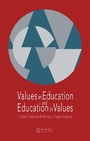 Cover: Values in Education and Education in Values - Routledge