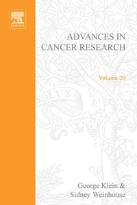 Enlarge image Cover: Advances in Cancer Research - Academic Press