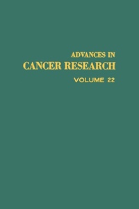 Enlarge image Cover: Advances in Cancer Research - Academic Press