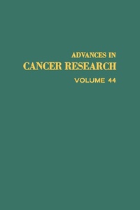 Enlarge image Cover: Advances in Cancer Research - Academic Press