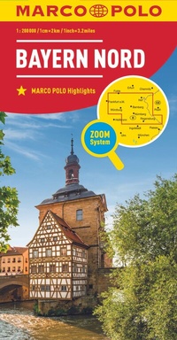 Abbildung von: MARCO POLO Regionalkarte Deutschland 12 Bayern Nord 1:200.000 - MARCO POLO ein Imprint von MAIRDUMONT