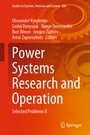 Cover: Power Systems Research and Operation - Springer