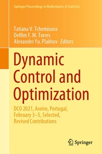 Enlarge image Cover: Dynamic Control and Optimization - Springer