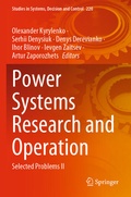 Cover: Power Systems Research and Operation - Springer